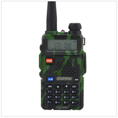 talkie walkie 5km de survie boutons de commande