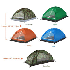 Tente de survie bushcraft vue d'ensemble